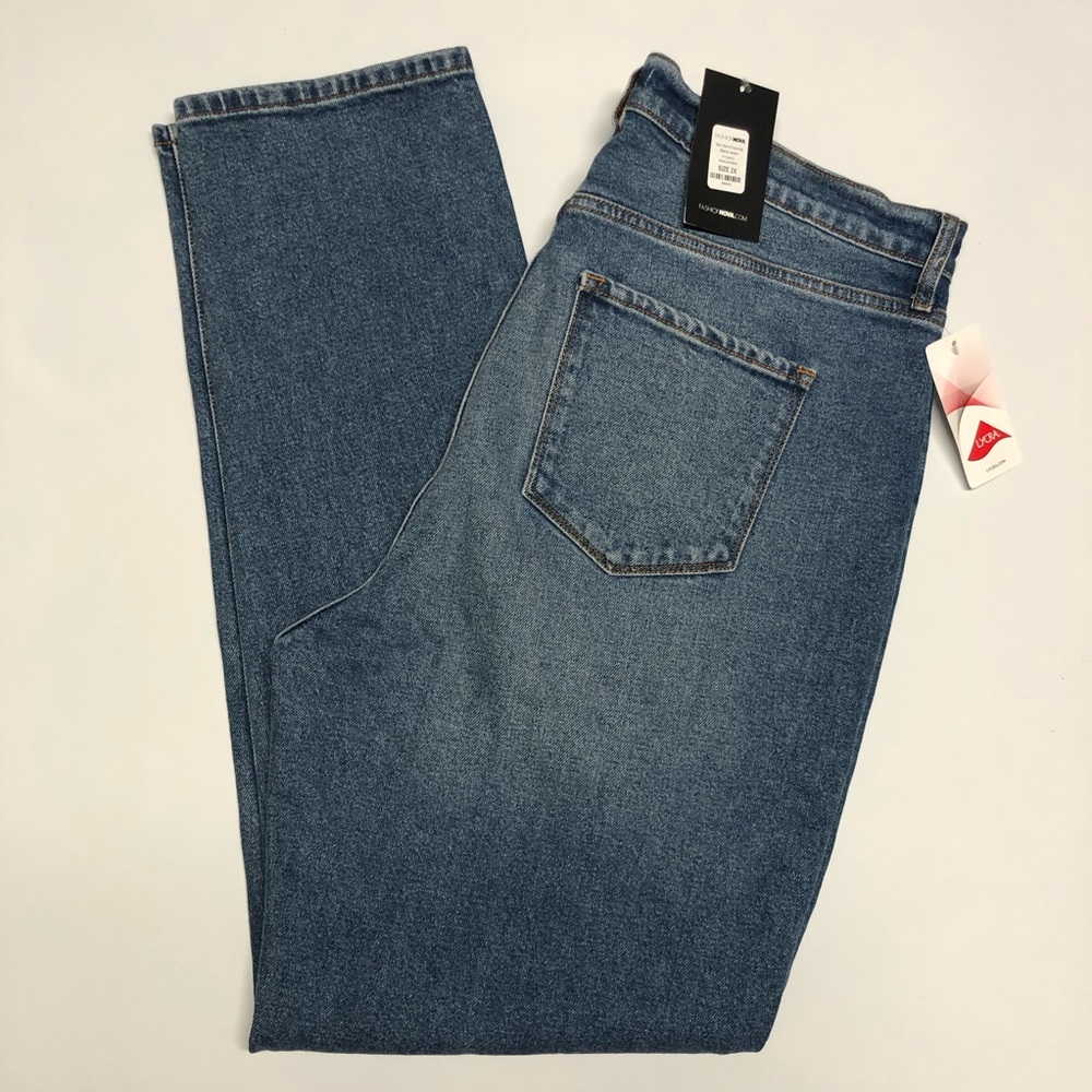 Fashion nova mama jeans size 2X